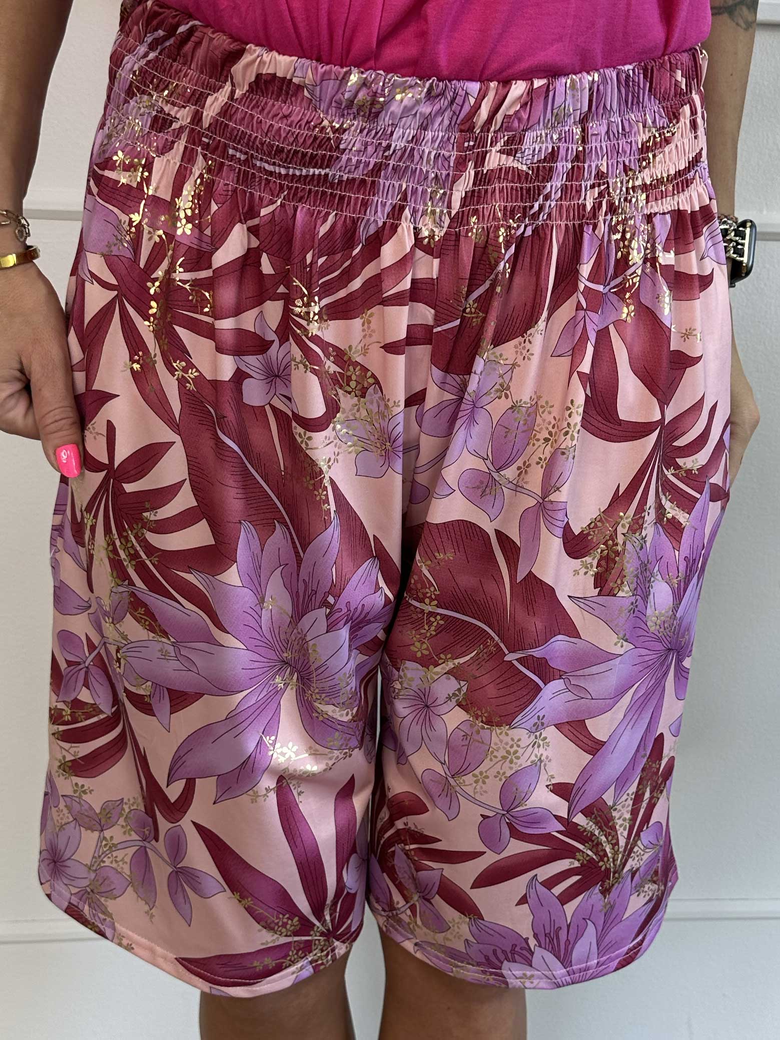 Pams Short Knickers - Elastiskt shorts med resårkant